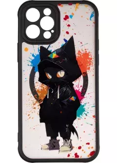 Чехол Gelius Print Case UV (Magsafe) для iPhone 12 Pro Gateway cat
