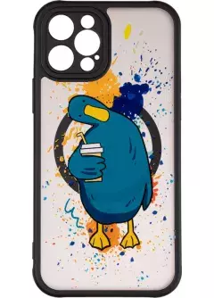Чехол Gelius Print Case UV (Magsafe) для iPhone 12 Pro Coffee Duck