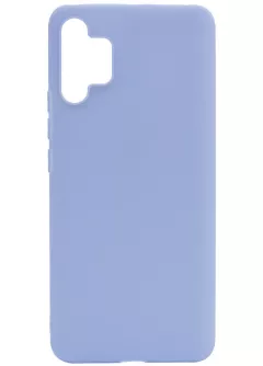Силиконовый чехол Candy для Samsung Galaxy A32 4G, Голубой / Lilac Blue