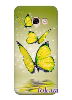 Чехол для Galaxy A5 2017 - Сказочные бабочки