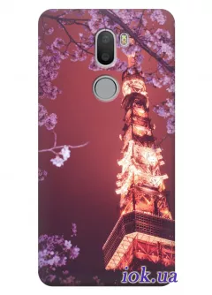 Чехол для Xiaomi Mi 5s Plus - Огни Парижа
