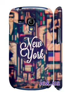 Чехол для Galaxy S3 Mini - Нью йорк
