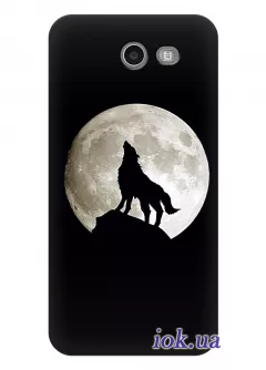 Чехол для Galaxy J3 Emerge - Одинокий волк