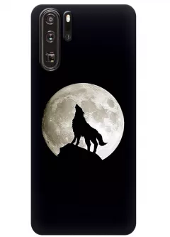 Чехол для Huawei P30 Pro - Воющий волк