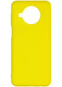 Чехол Silicone Cover Full without Logo (A) для Xiaomi Mi 10T Lite || Xiaomi Redmi Note 9 Pro 5G, Желтый / Flash