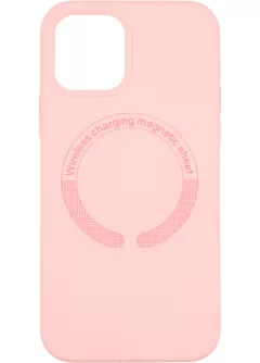 Чехол Full Soft Case (MagSafe) для iPhone 12 Pro Max Pink