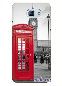 Чехол для Galaxy A8 2016 - Лондон