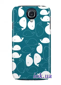 Чехол для Galaxy S4 Black Edition - Чудные киты