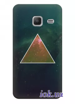 Чехол для Galaxy J1 Mini - Космический треугольник