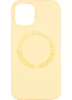 Чехол Full Soft Case (MagSafe) для iPhone 12 Pro Max Yellow