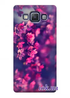 Чехол для Galaxy A3 - Изумительные цветочки