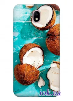 Чехол для Galaxy J3 2017 - Coconuts