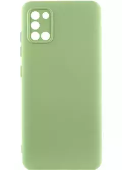 Чехол Silicone Cover Lakshmi Full Camera (A) для Samsung Galaxy A31, Зеленый / Pistachio