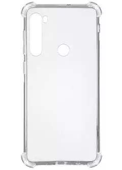 TPU чехол GETMAN Ease logo усиленные углы для Xiaomi Redmi Note 8 || Xiaomi Redmi Note 8 2021, Бесцветный (прозрачный)