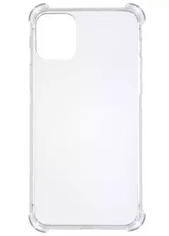 TPU чехол GETMAN Ease logo усиленные углы для Apple iPhone 11 (6.1"), Бесцветный (прозрачный)