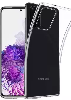 TPU чехол Epic Transparent 1,5mm для Samsung Galaxy S20+