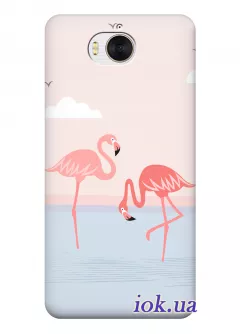 Чехол для Huawei Y5 2017 - Flamingo