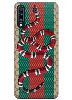 Чехол для Galaxy A70 - Стильная змея