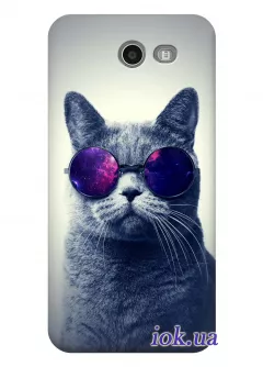 Чехол для Galaxy J3 Emerge - Кот в космо очках
