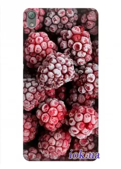 Чехол для Sony Xperia E5 - Морозные ягоды
