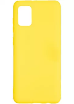 Original Silicon Case Samsung A217 (A21s) Yellow
