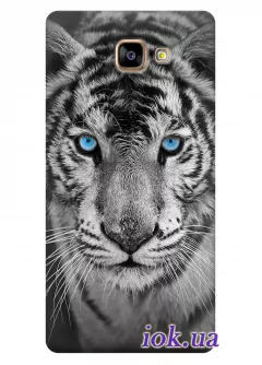 Чехол для Galaxy A9 Pro - Голубоглазый тигр