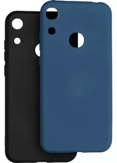 Krazi Lot Full Soft Case for Huawei Y6s (2019)/Y6 Prime (2019)/Honor 8a Black/Blue