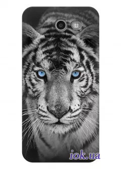 Чехол для Galaxy J3 Emerge - Голубоглазый тигр
