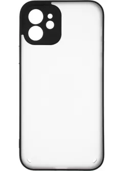 Gelius Bumper Mat Case New for iPhone 12 Black