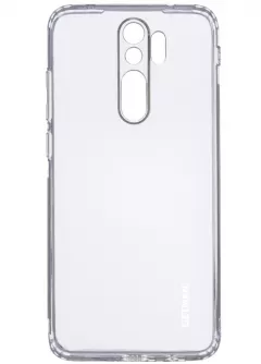 TPU чехол GETMAN Clear 1,0 mm для Xiaomi Redmi 9, Бесцветный (прозрачный)