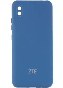 Чехол Silicone Cover My Color Full Camera (A) для ZTE Blade A3 (2020), Синий / Navy blue