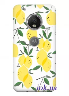Чехол для Motorola Moto G5 Plus - Лимонное дерево
