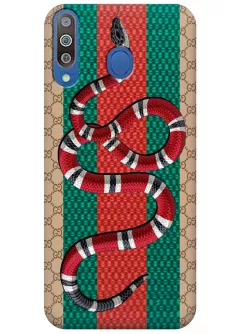 Чехол для Galaxy M30 - Стильная змея