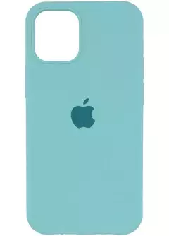 Чехол Silicone Case Full Protective (AA) для Apple iPhone 11 Pro (5.8"), Бирюзовый / Swimming pool