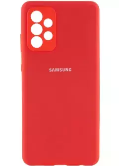 Чехол Silicone Cover Full Camera (AA) для Samsung Galaxy A72 4G / A72 5G