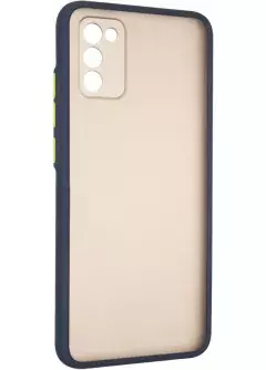 Gelius Bumper Mat Case for Samsung A025 (A02s) Blue