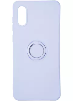 Gelius Ring Holder Case for Samsung A022 (A02) Lilak