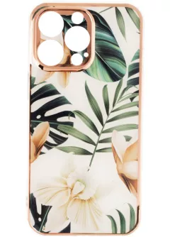 Gelius Leaf Case iPhone 13 Pro Orchid