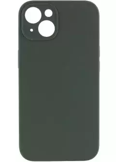 Чехол Silicone Case Full Camera Protective (AA) NO LOGO для Apple iPhone 13 (6.1"), Зеленый / Cyprus Green