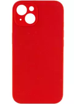 Чехол Silicone Case Full Camera Protective (AA) NO LOGO для Apple iPhone 13 (6.1"), Красный / Red