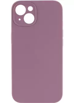 Чехол Silicone Case Full Camera Protective (AA) NO LOGO для Apple iPhone 13 (6.1"), Лиловый / Lilac Pride