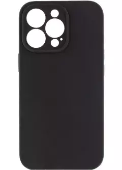 Чехол Silicone Case Full Camera Protective (AA) NO LOGO для Apple iPhone 13 Pro (6.1"), Черный / Black
