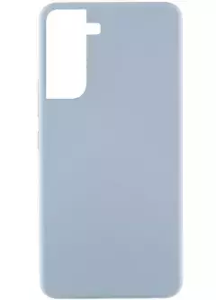 Чехол Silicone Cover Lakshmi (AAA) для Samsung Galaxy S21 FE, Голубой / Sweet Blue