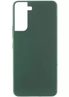 Чехол Silicone Cover Lakshmi (AAA) для Samsung Galaxy S21 FE, Зеленый / Cyprus Green