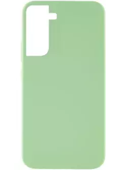 Чехол Silicone Cover Lakshmi (AAA) для Samsung Galaxy S21 FE, Мятный / Mint
