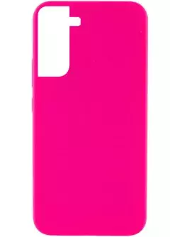 Чехол Silicone Cover Lakshmi (AAA) для Samsung Galaxy S21 FE, Розовый / Barbie pink