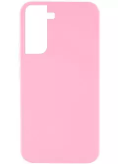 Чехол Silicone Cover Lakshmi (AAA) для Samsung Galaxy S21 FE, Розовый / Light pink