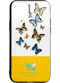 Butterfly Case for iPhone XS Yellow