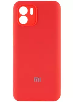 Чехол Silicone Cover Full Camera (AA) для Xiaomi Redmi A1 / A2, Красный / Red