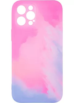 Watercolor Case for iPhone 12 Pro Max Pink